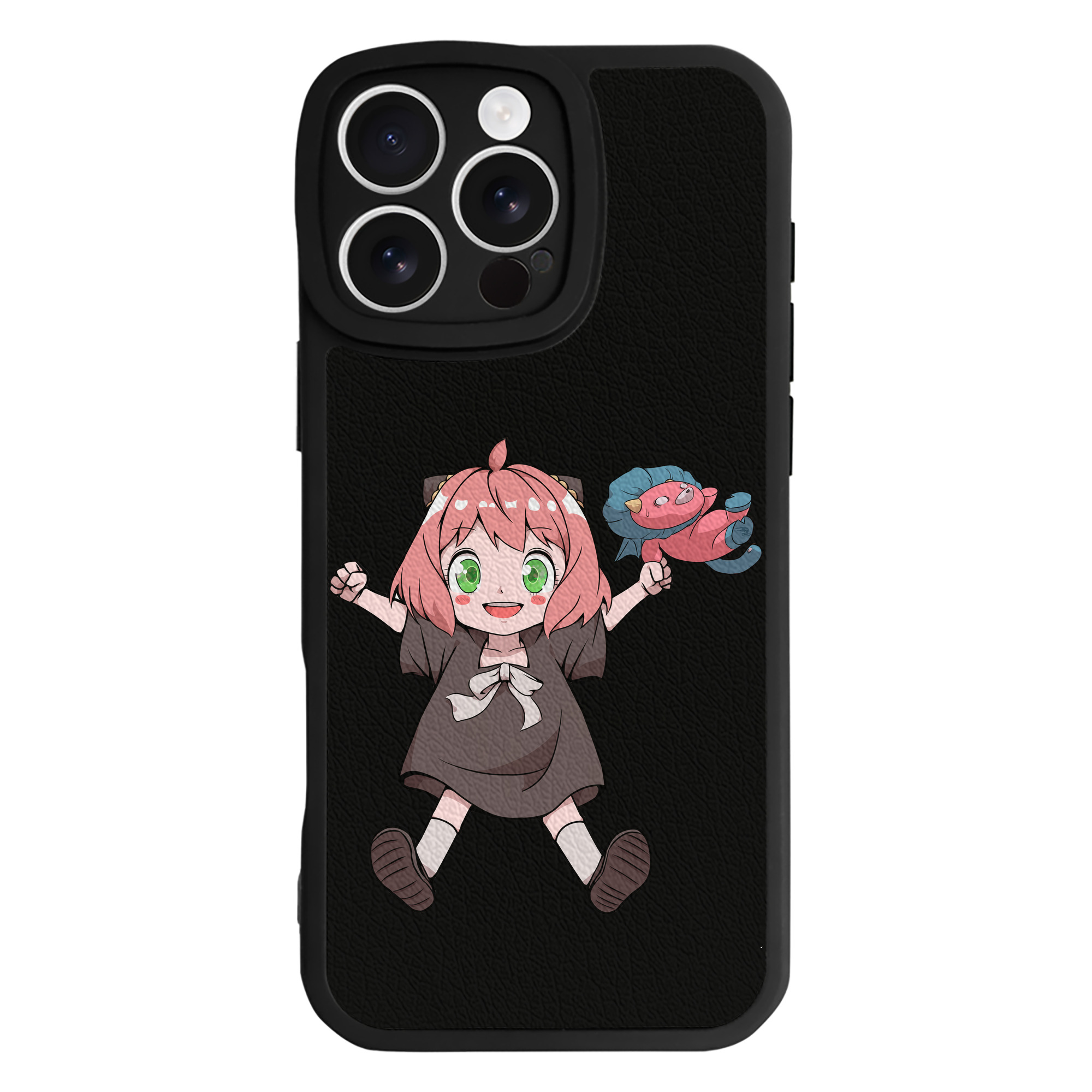 （画像用） SPY×FAMILY间谍家家酒 【iPhone 16シリーズ対応】シリコンスマホケース（レザー調） 材質：シリコン